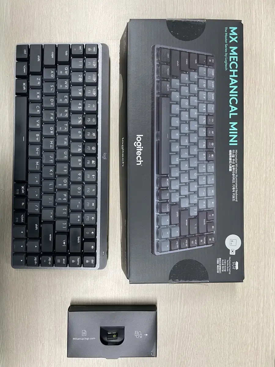 (급처) 로지텍 mx keys mechanical mini