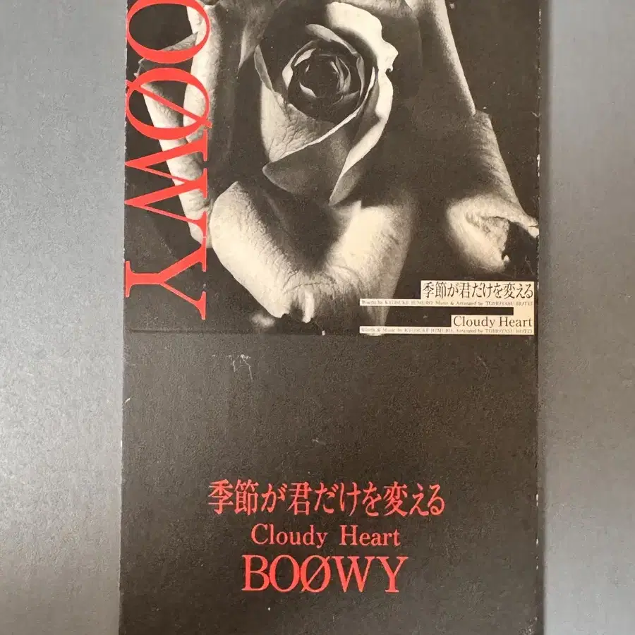 BOOWY(보위)_키세츠가 키미다케오 카에루