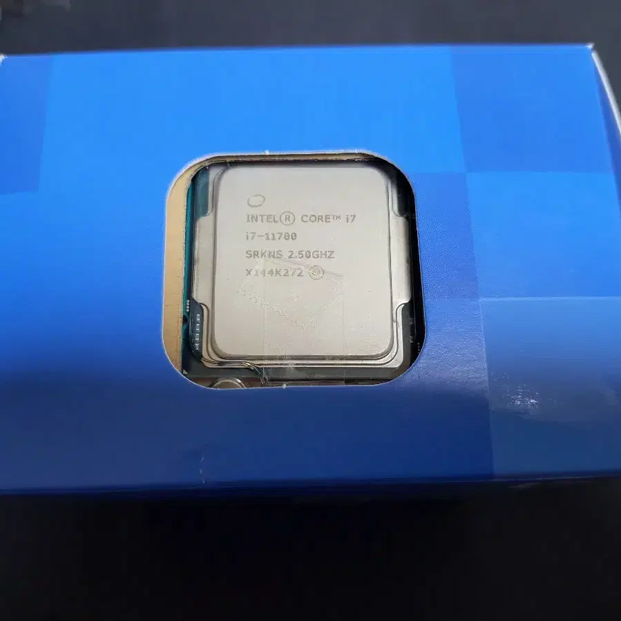 컴퓨터 CPU 인텔 I7 11700(정품 풀박스)