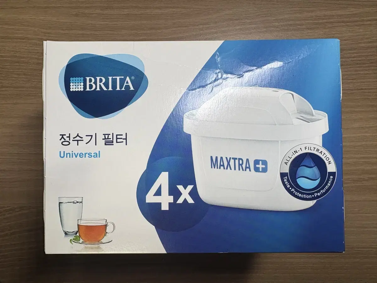 독일산 브리타(BRITA) 정수기필터 4개입 (새상품)