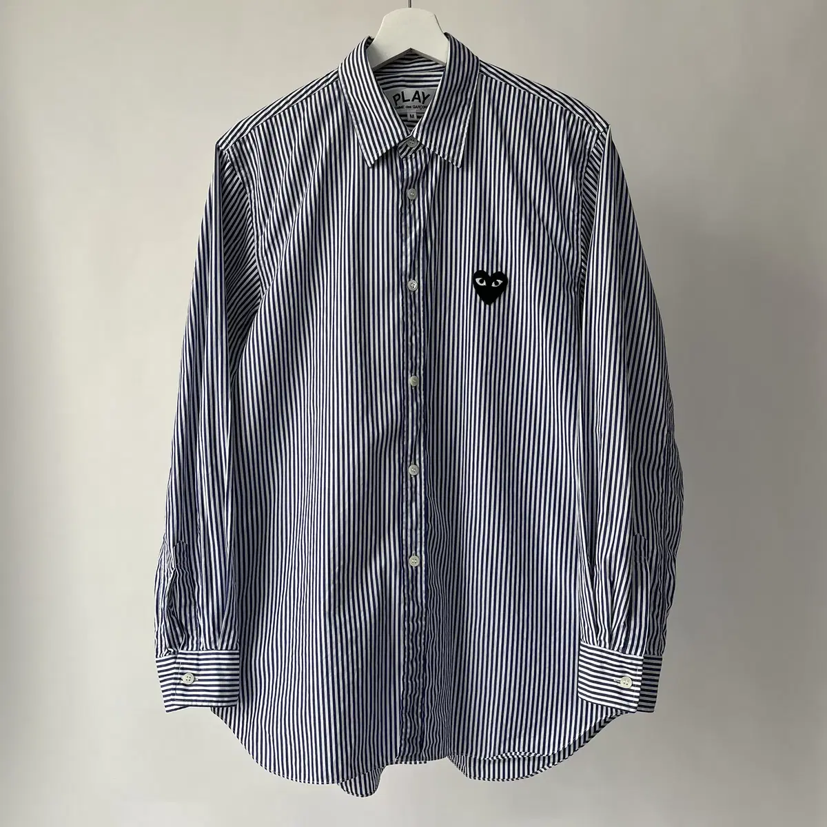 COMME DES GARCONS stripe shirt 2018 일본제