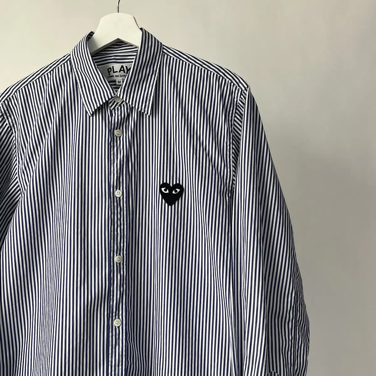 COMME DES GARCONS stripe shirt 2018 일본제