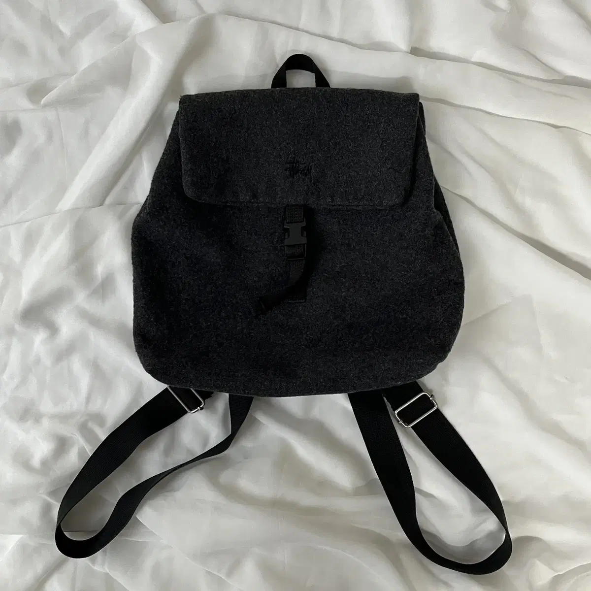 STUSSY 90's wool backpack