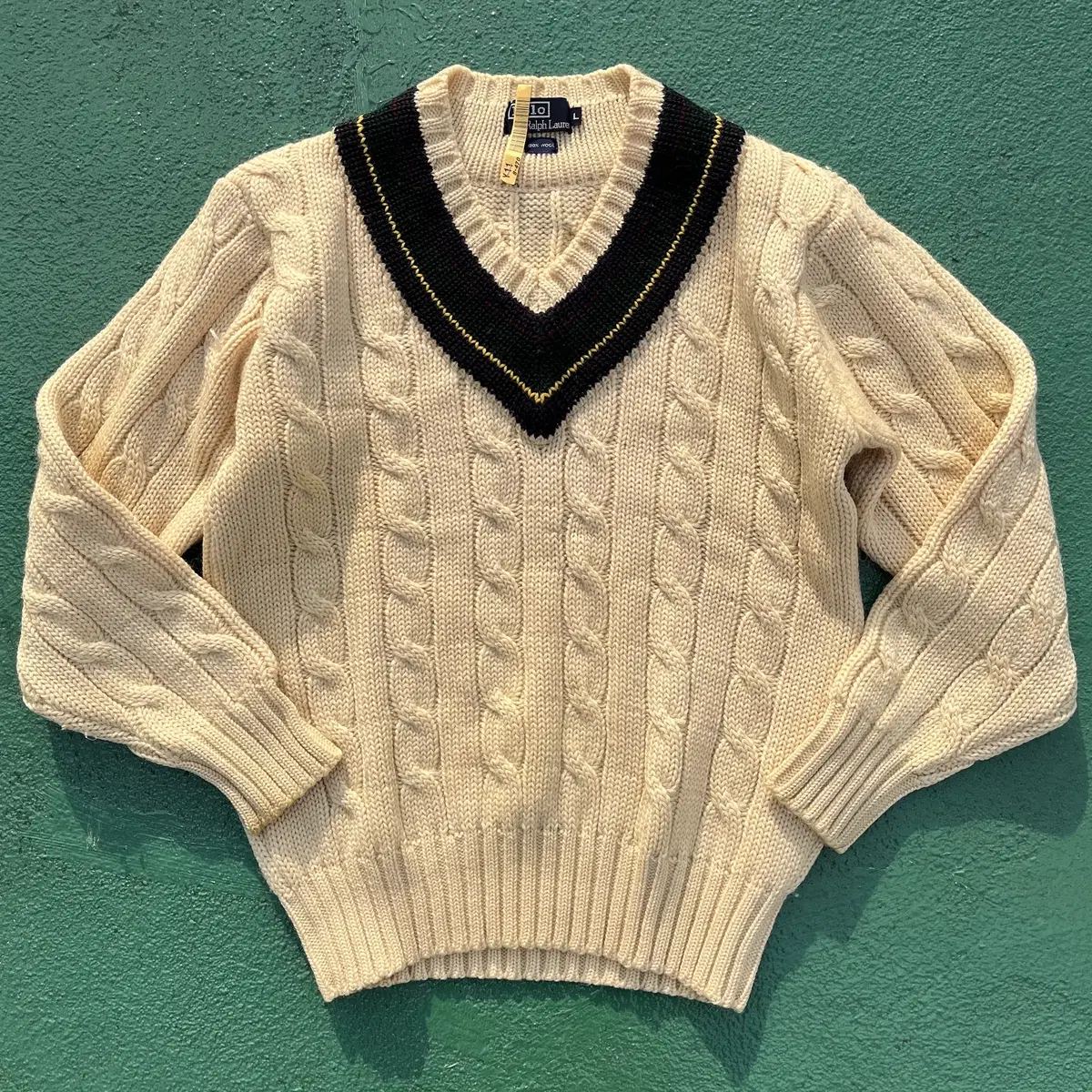 Polo Ralph Lauren 90's wool cricket knit