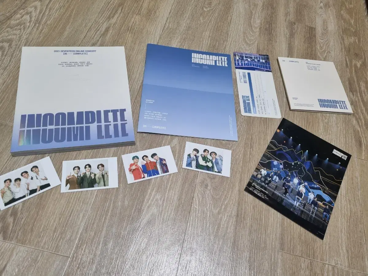 CD 세븐틴 2021인컴플릿 콘서트 영상 설명