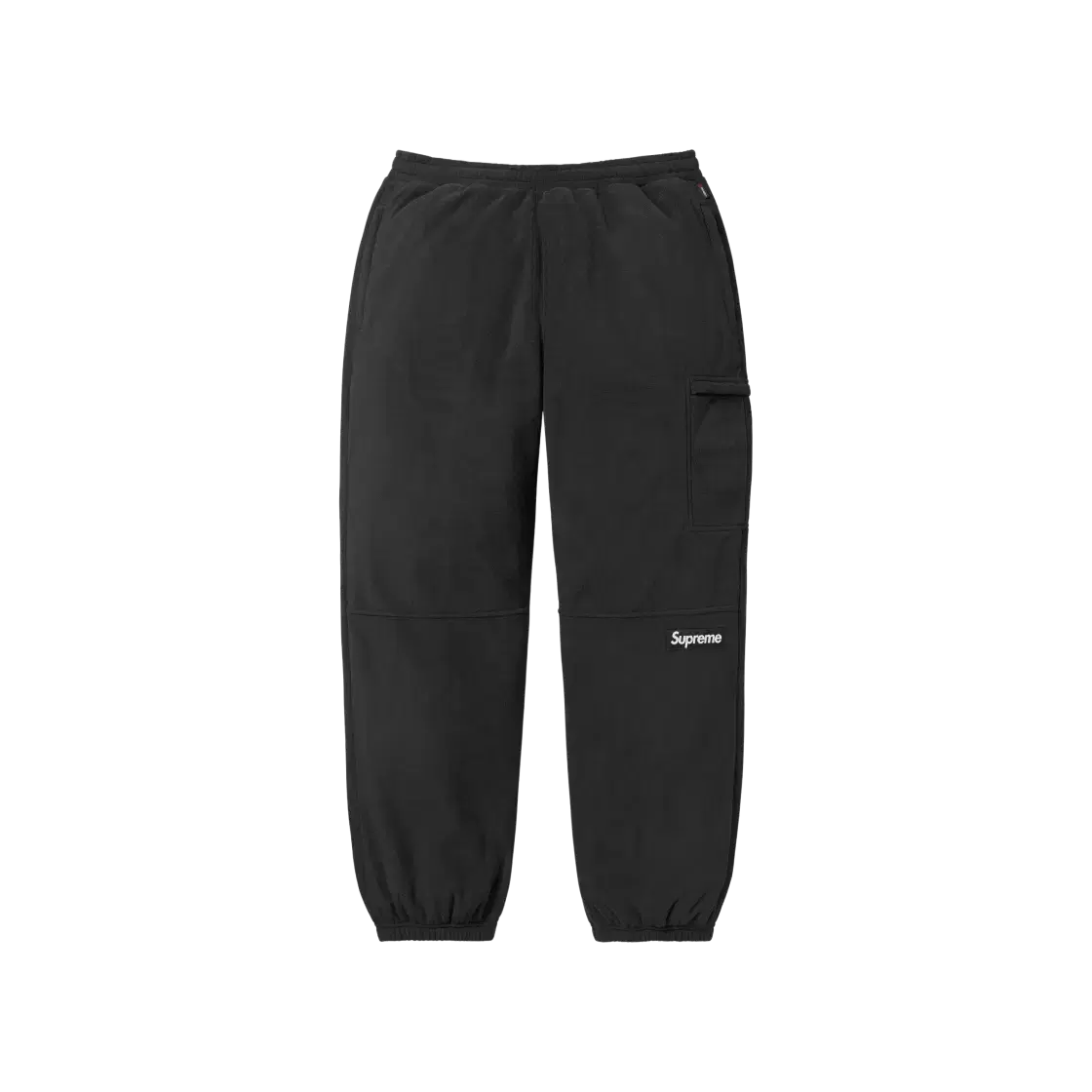 Genuine S,M,L Supreme Polartec Pants Black 24FW Sweatpants Training Pants