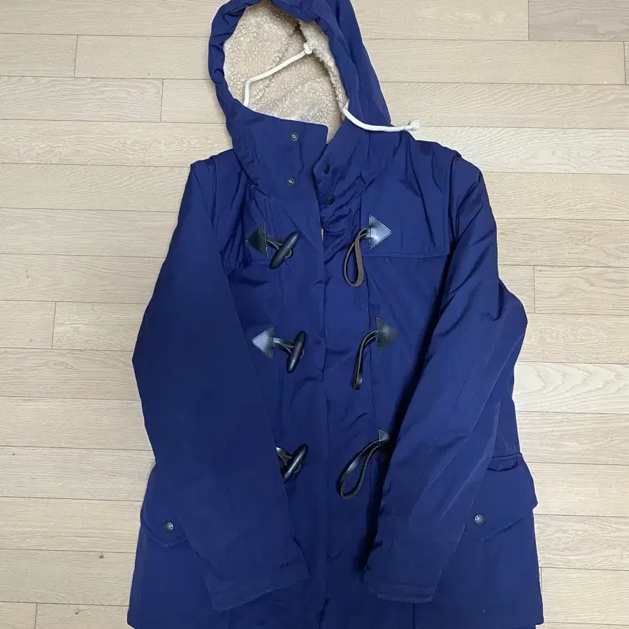 나나미카 떡볶이 코트 Duffle Coat 네이비 S