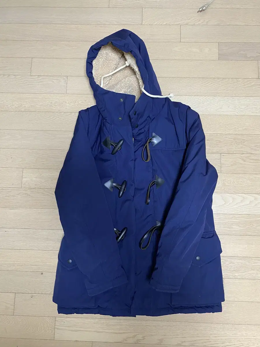 나나미카 떡볶이 코트 Duffle Coat 네이비 S