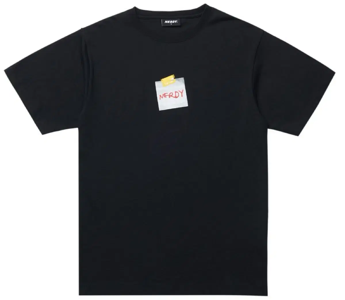 널디 Post It T-shirt Black 반팔