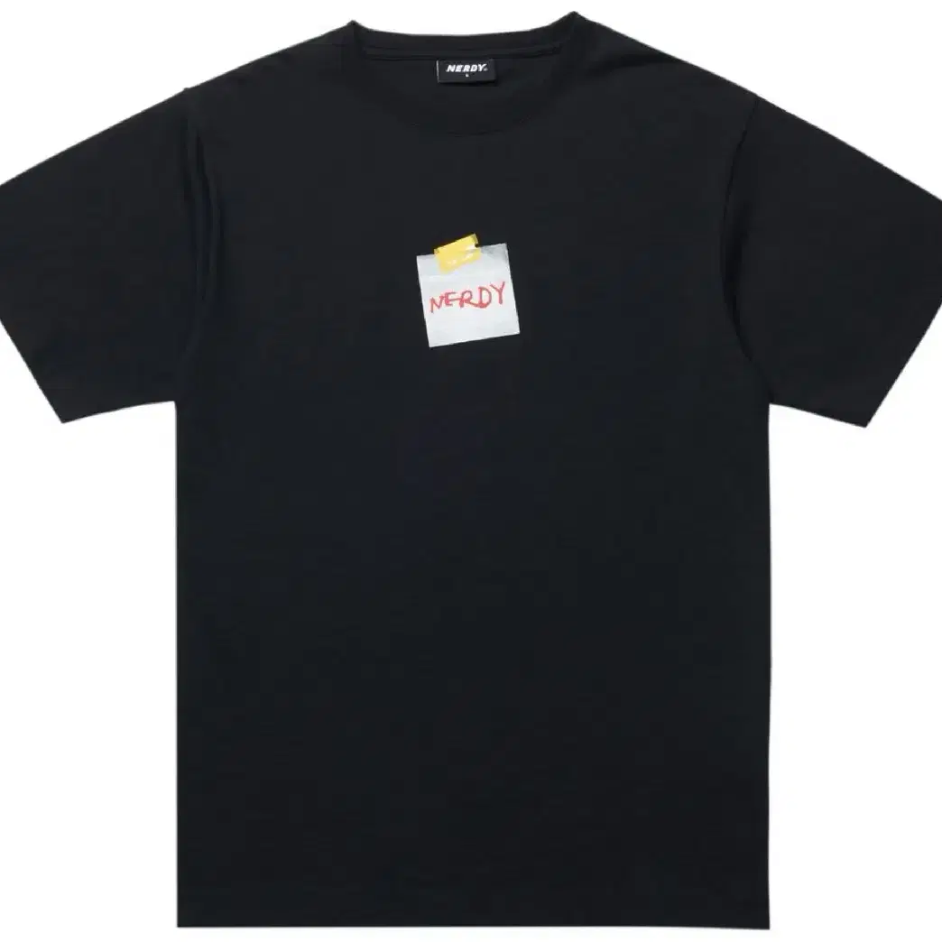 널디 Post It T-shirt Black 반팔