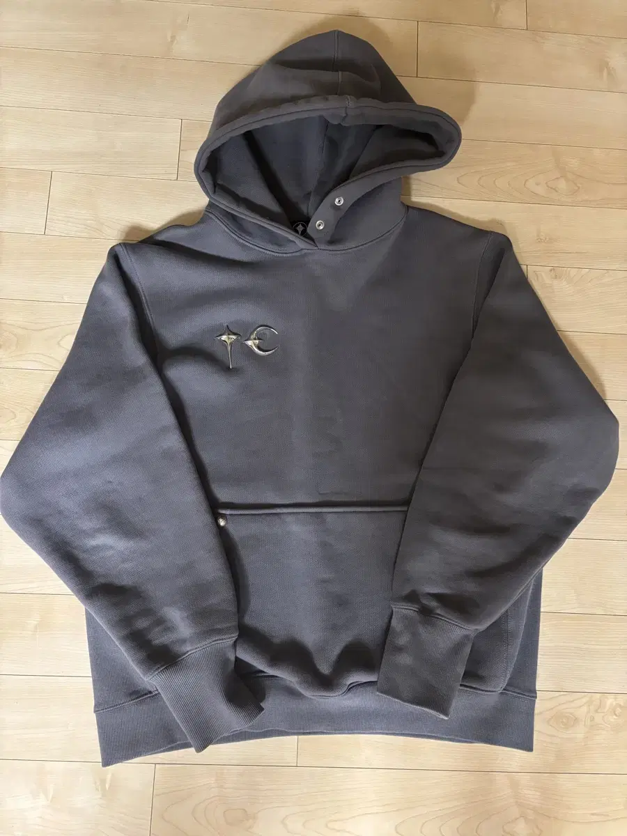 FrogClub Armored Hoodie Grey Size 2