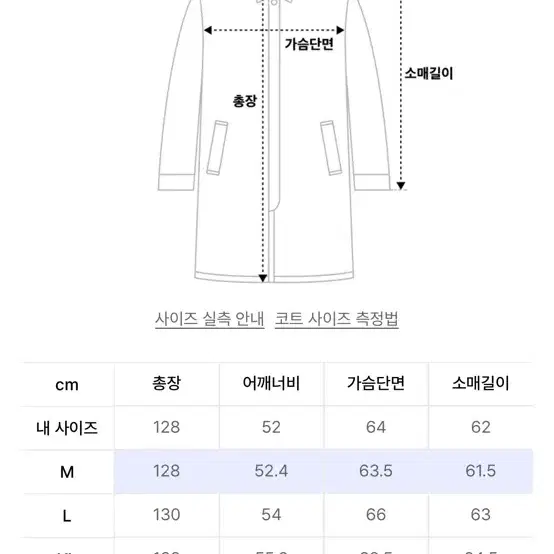 무신사 스탠다드 캐시미어 블렌드 빅 대디 싱글 맥시 코트 M