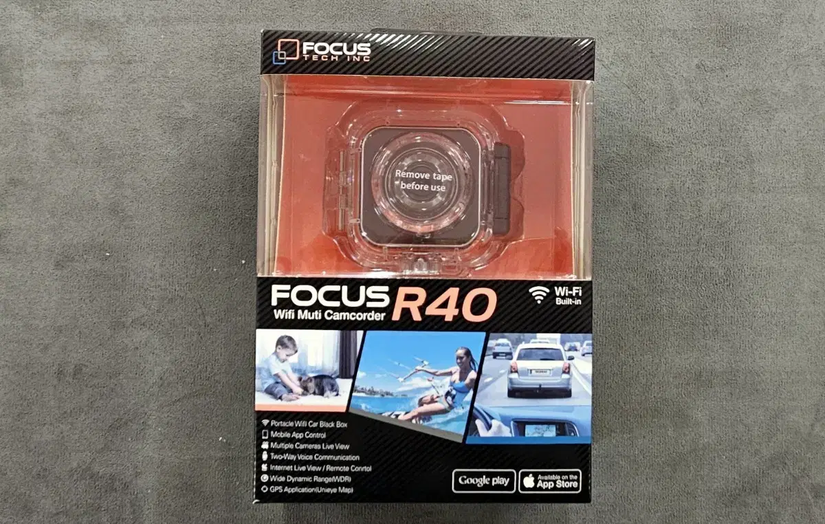 Action Cam FOCUS R40 Bike Dash Cam New