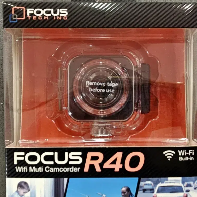 액션캠 FOCUS R40 바이크 자전거블랙박스 신품