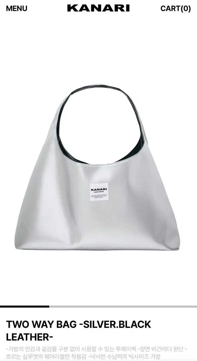 kanari  two way bag