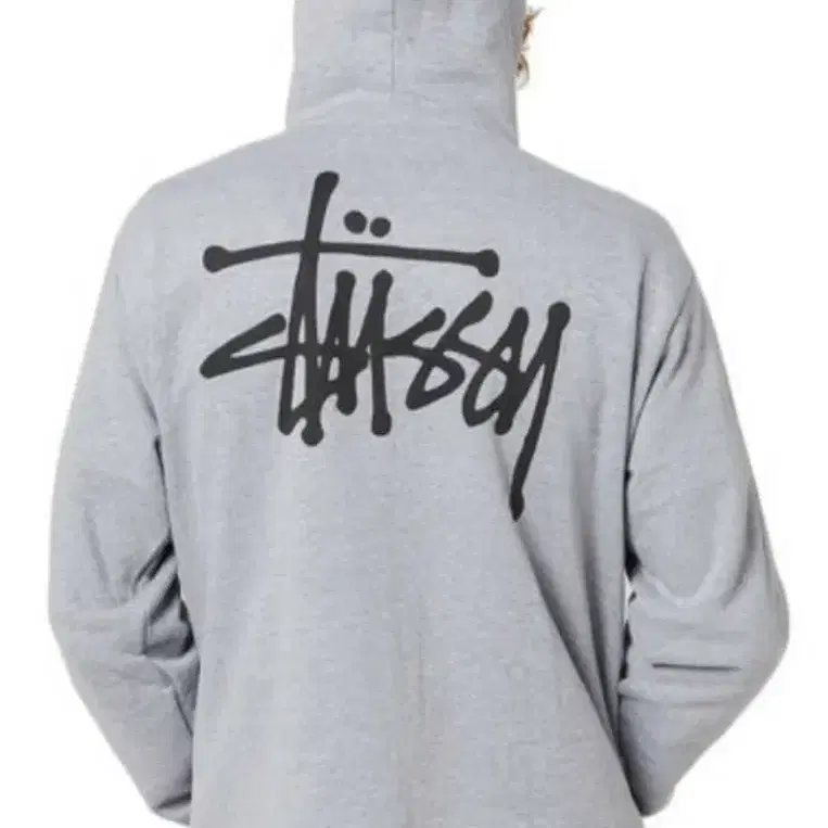 무료배송) 새상품 정품 STUSSY 기모 후드집업 남녀공용