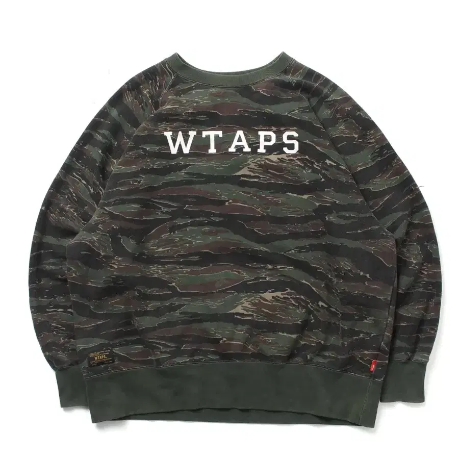 Wtaps 더블탭스 카모 스웻 셔츠