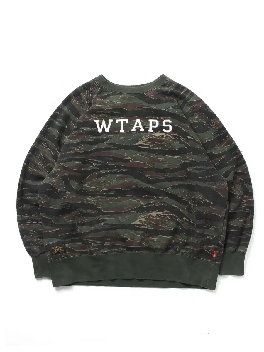 Wtaps 더블탭스 카모 스웻 셔츠