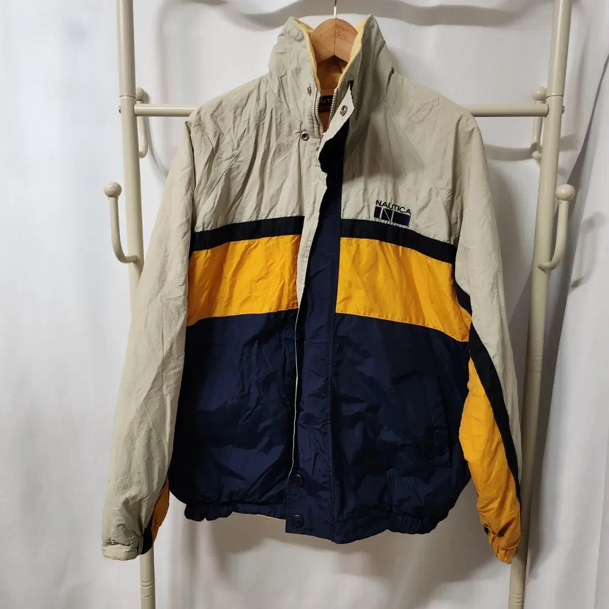 D93 [100-105] Nautica Old School Reversible Jumper