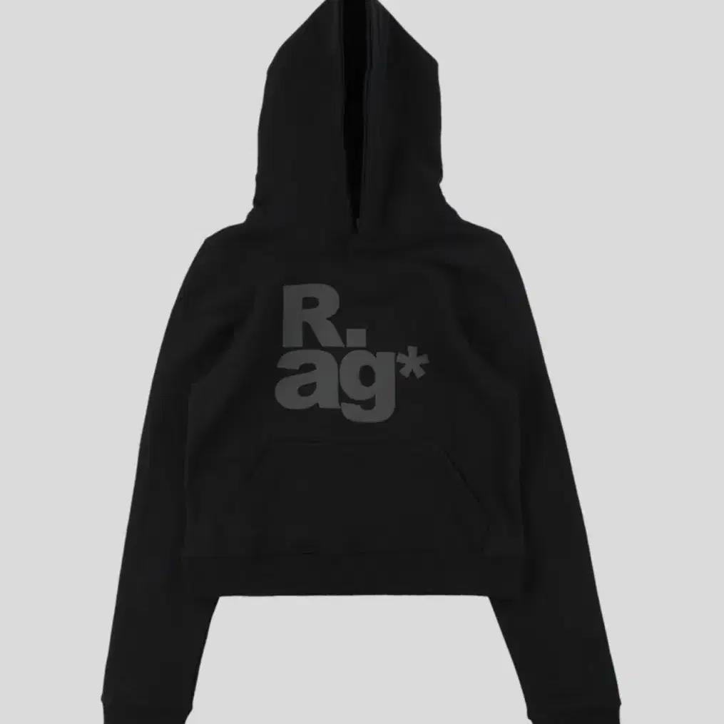 더콜디스트모먼트 TCM rag hoodie(w) 블랙