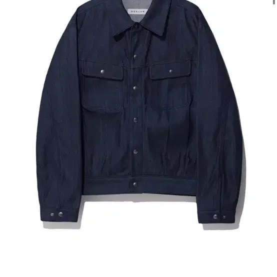 비슬로우 SELVAGE DENIM TRUCKER JACKET INDIGO