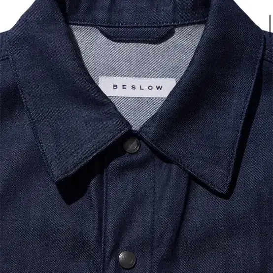 비슬로우 SELVAGE DENIM TRUCKER JACKET INDIGO