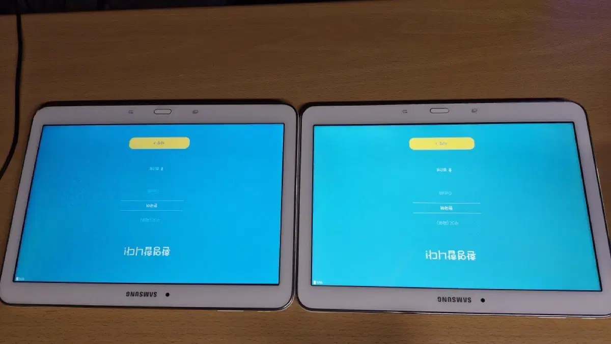 갤럭시탭4 어드밴스드 SM-T536 32기가 wifi 모델 2대 일괄 팝