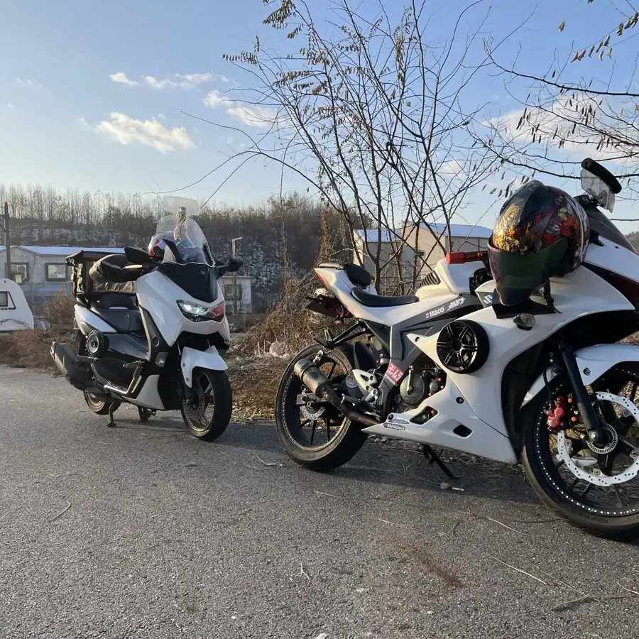 Cbr125 gsx-r125대차 봅니다