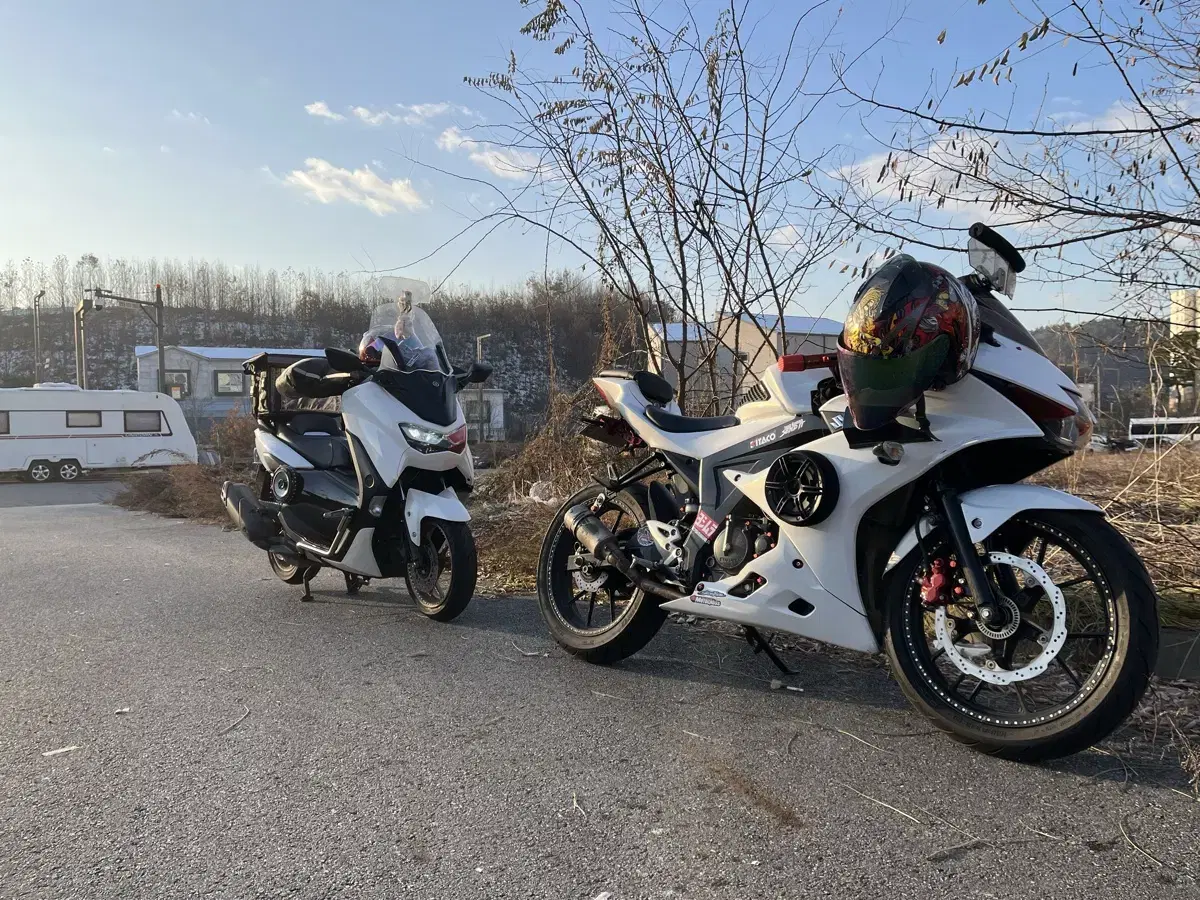 Cbr125 gsx-r125대차 봅니다