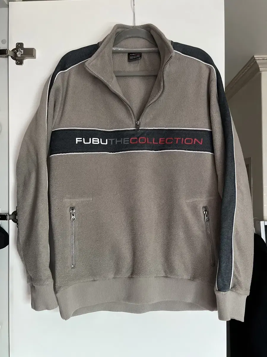 fubuthecollection 스웨이터 집업 긴팔스웨트 트레이닝 빈티지