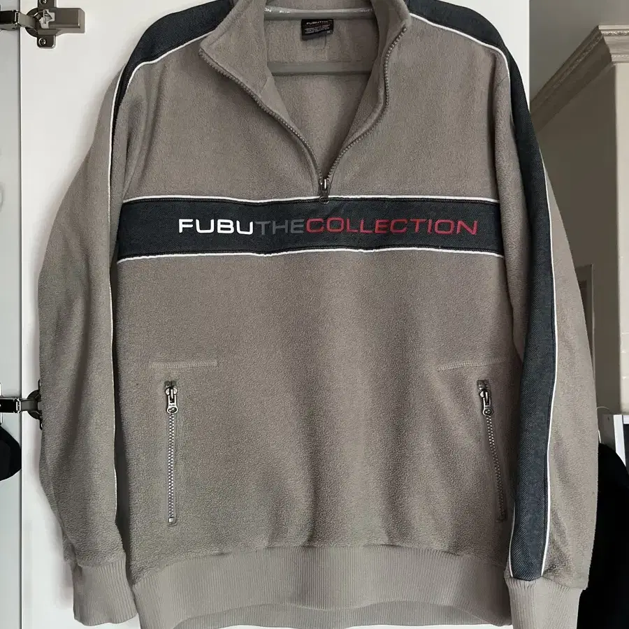 fubuthecollection 스웨이터 집업 긴팔스웨트 트레이닝 빈티지