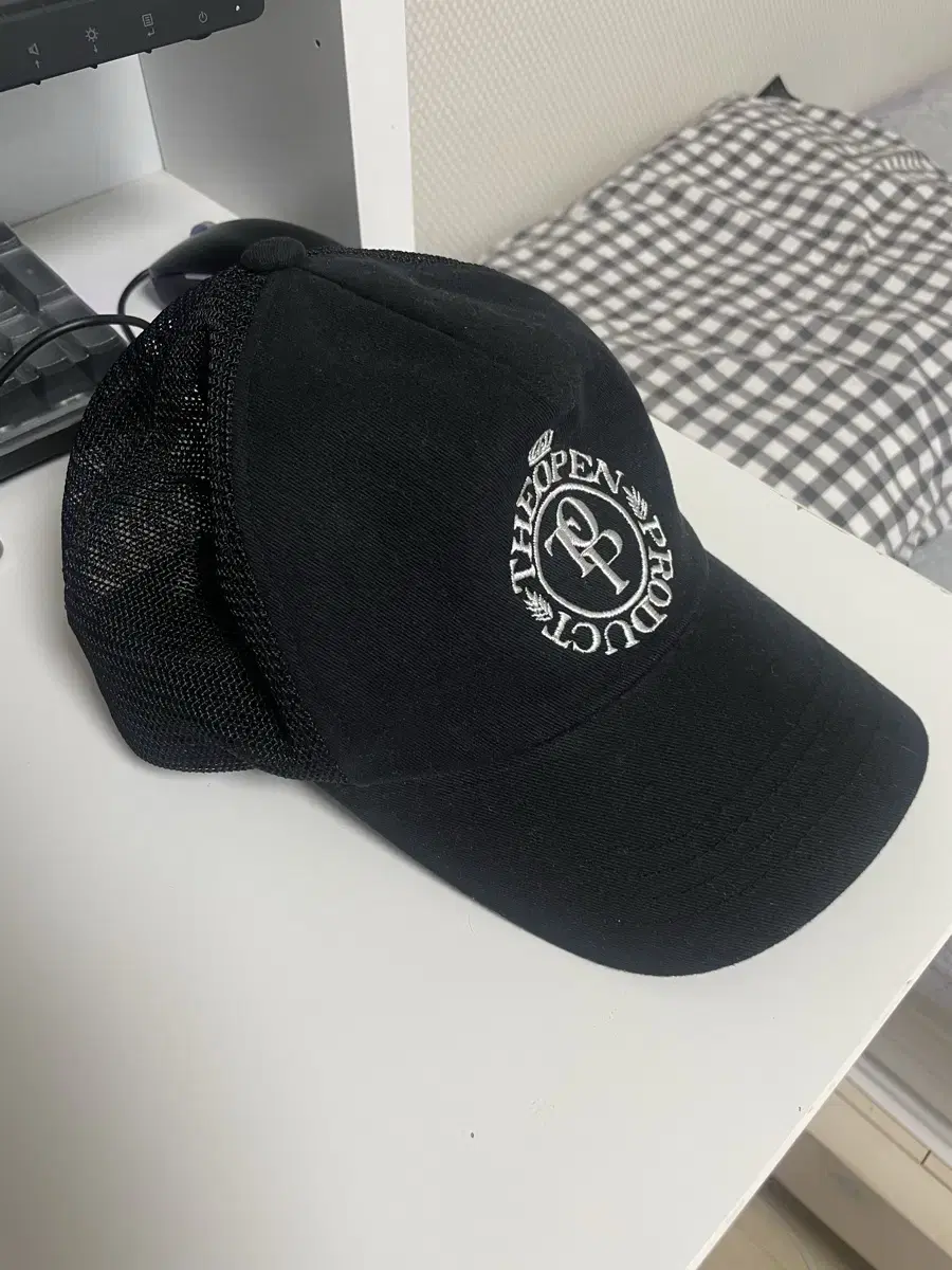 더오픈프로덕트 모자 HERITAGE MESH BALL CAP-BLACK