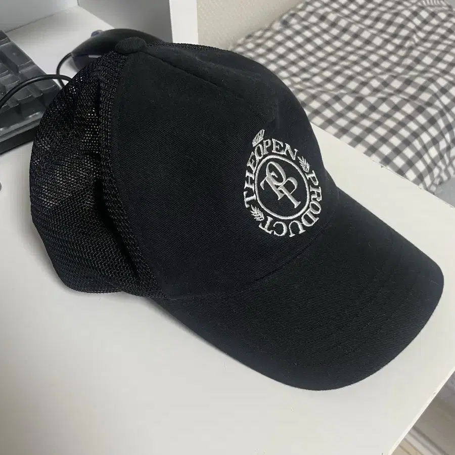 더오픈프로덕트 모자 HERITAGE MESH BALL CAP-BLACK