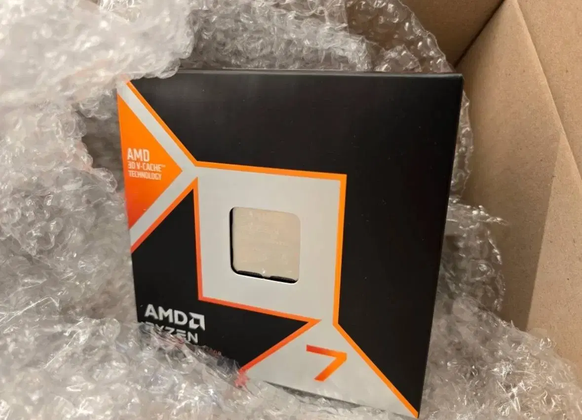 amd 라이젠 9800x3d 국내정품 미개봉