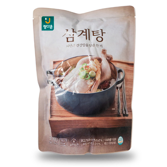 무료배송-삼계탕 900g 3팩 정다운 삼계탕