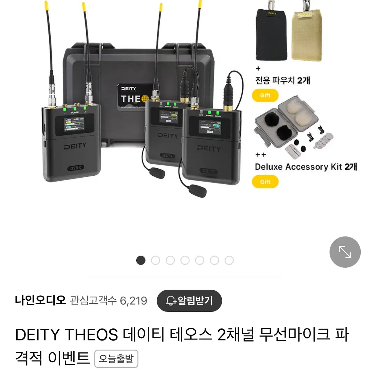 DEITY THEOS 데이티 테오스 디지털 2채널 무선마이크