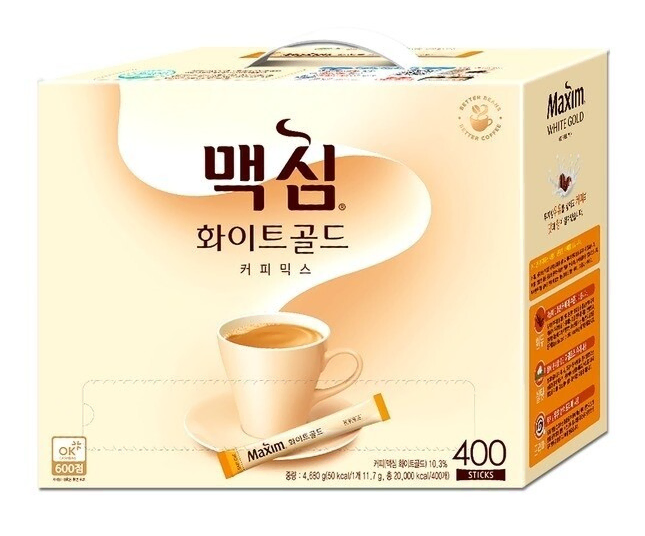 무료배송-맥심 화이트골드 400T 커피믹스