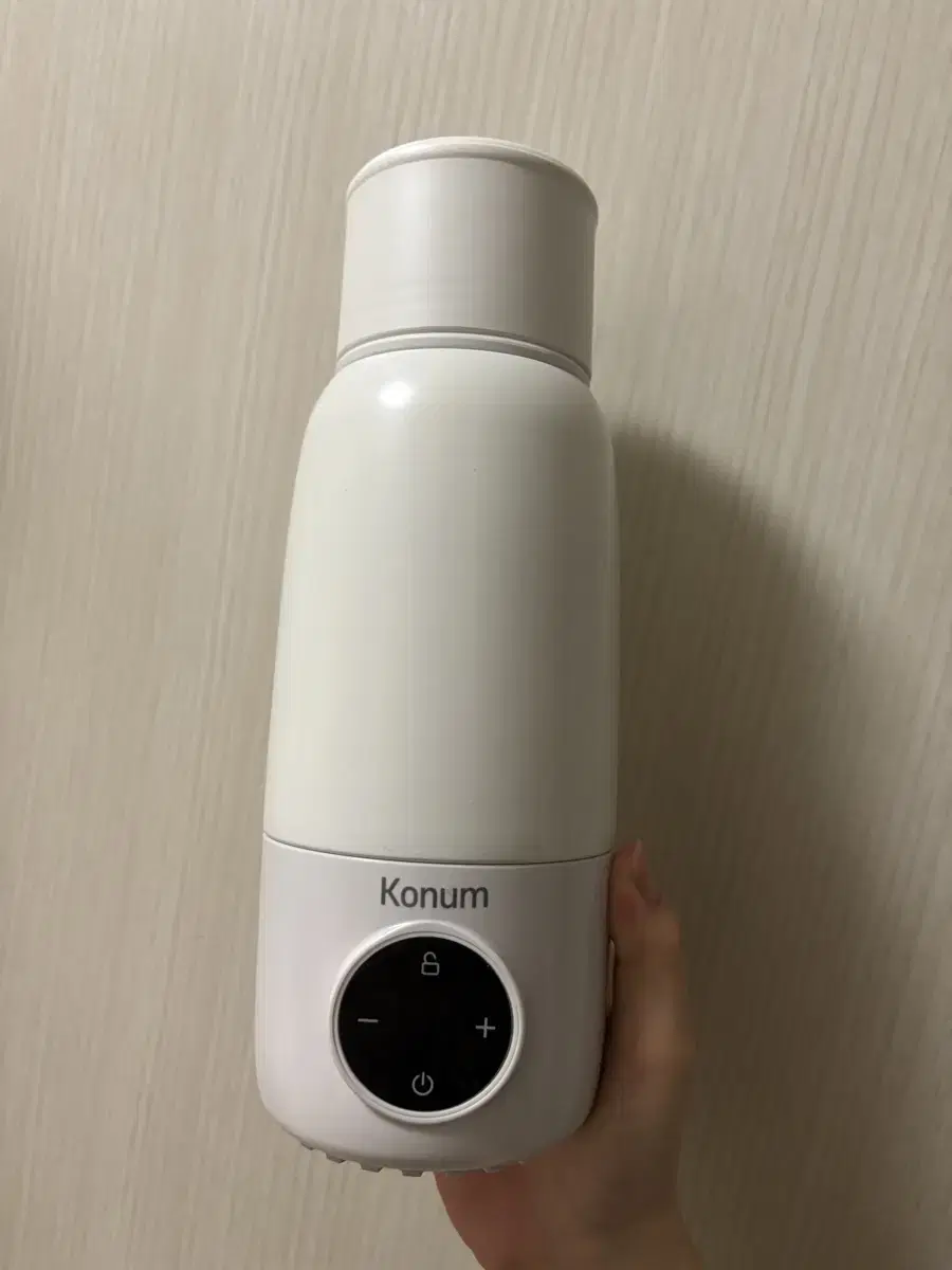 코넘 분유포트 휴대용 가열식보온병 500ml