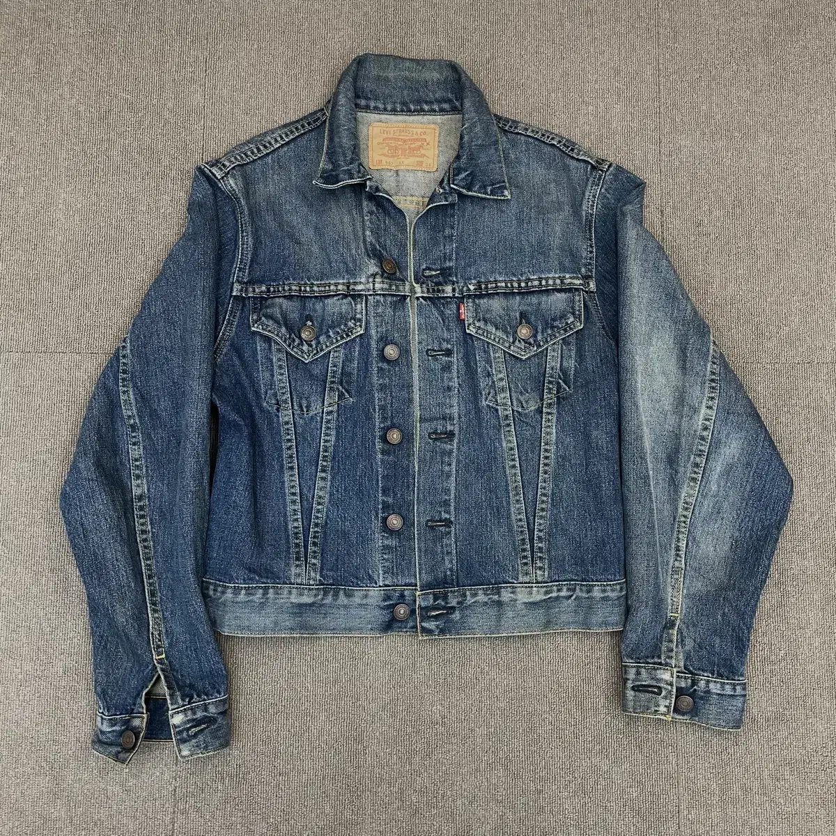 90s LEVIS made in usa 빅e 557xx 데님자켓 36