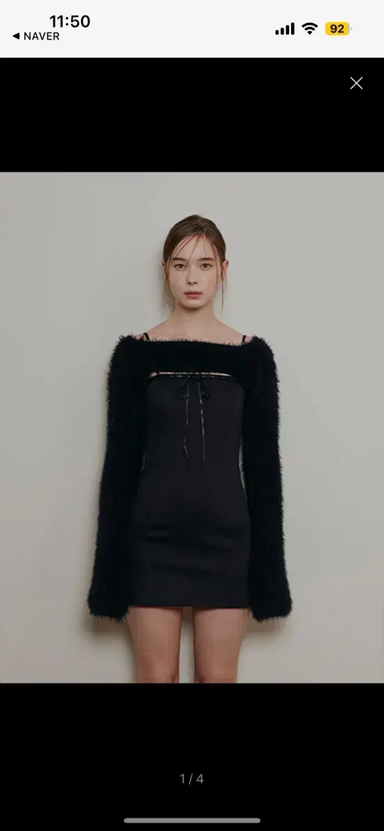 낫유어로즈 liu dress 리우드레스 S