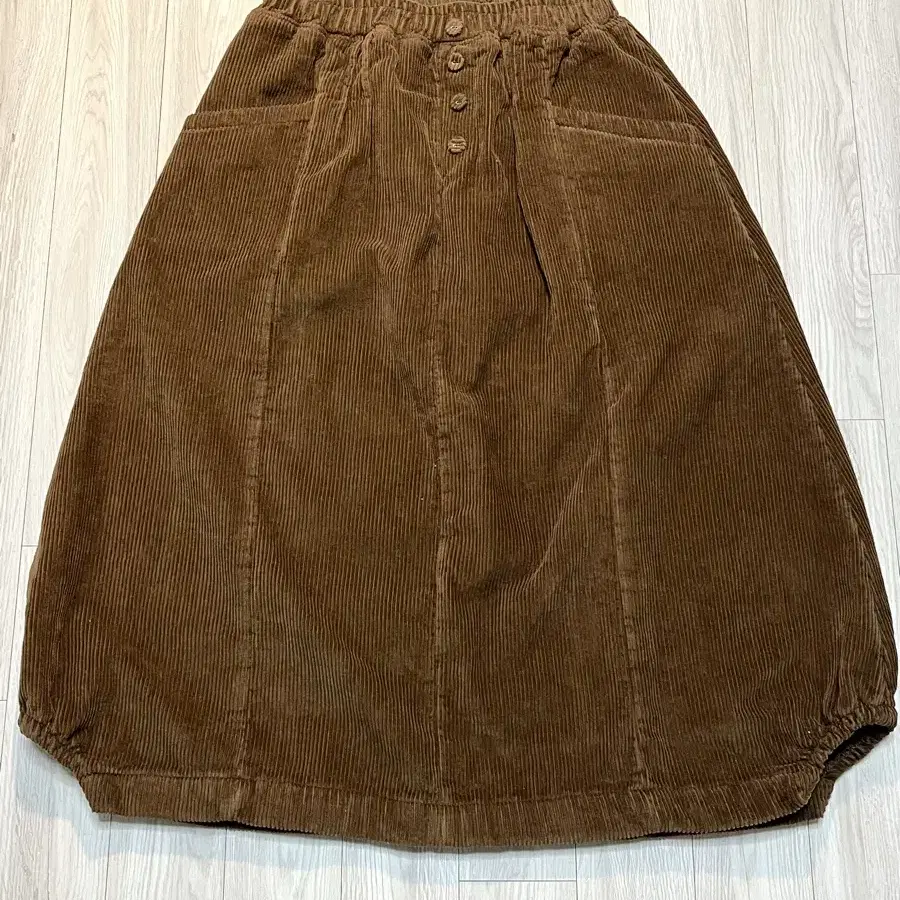 vintage corduroy balloon long skirt