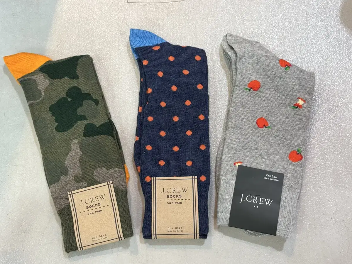 J.crew 제이크루 남성패션양말3족 택포1.5 크리스마스선물