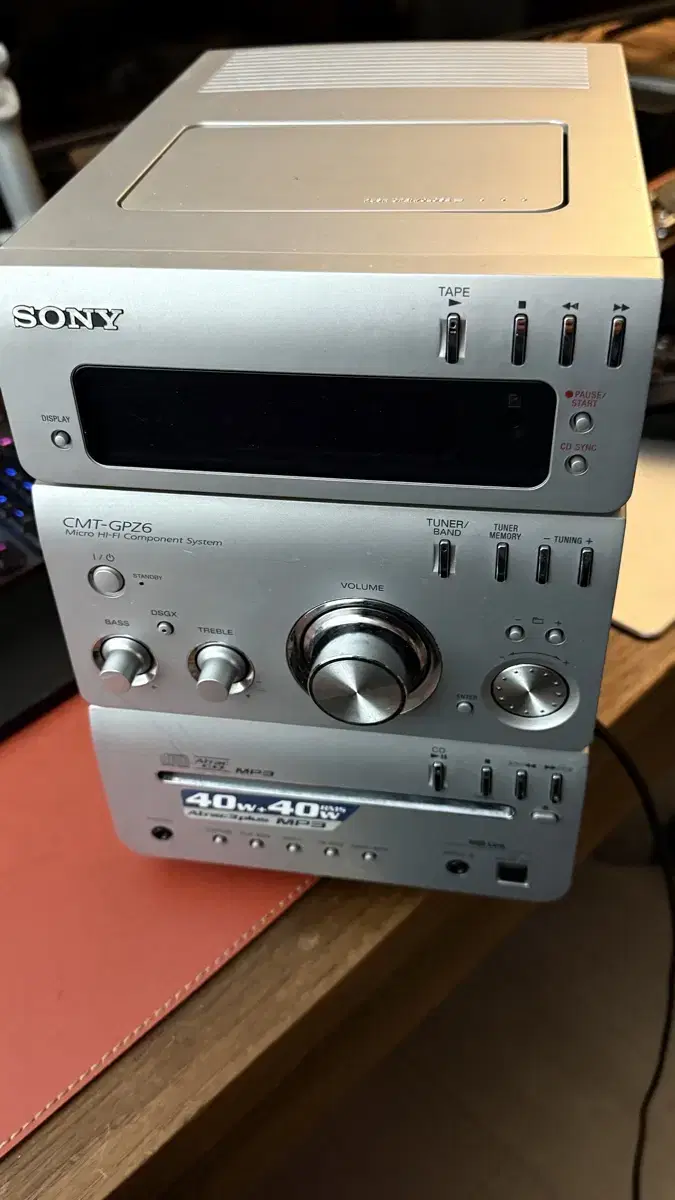 Sony GPZ6 미니오디오 본체(수리부품)