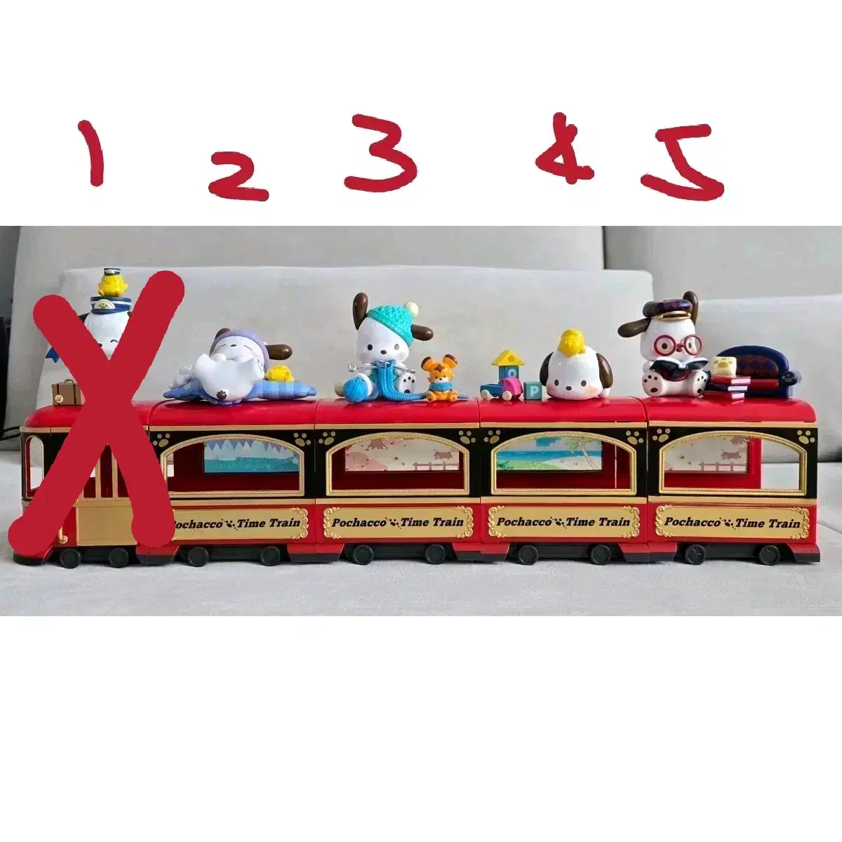 Top Toys Pochaco Retro Train Series Figures