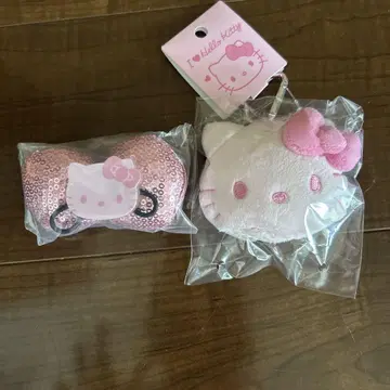 아이러브 헬로키티페이스 쉐이프 마 스캇홀더 시크릿 헤어고무줄