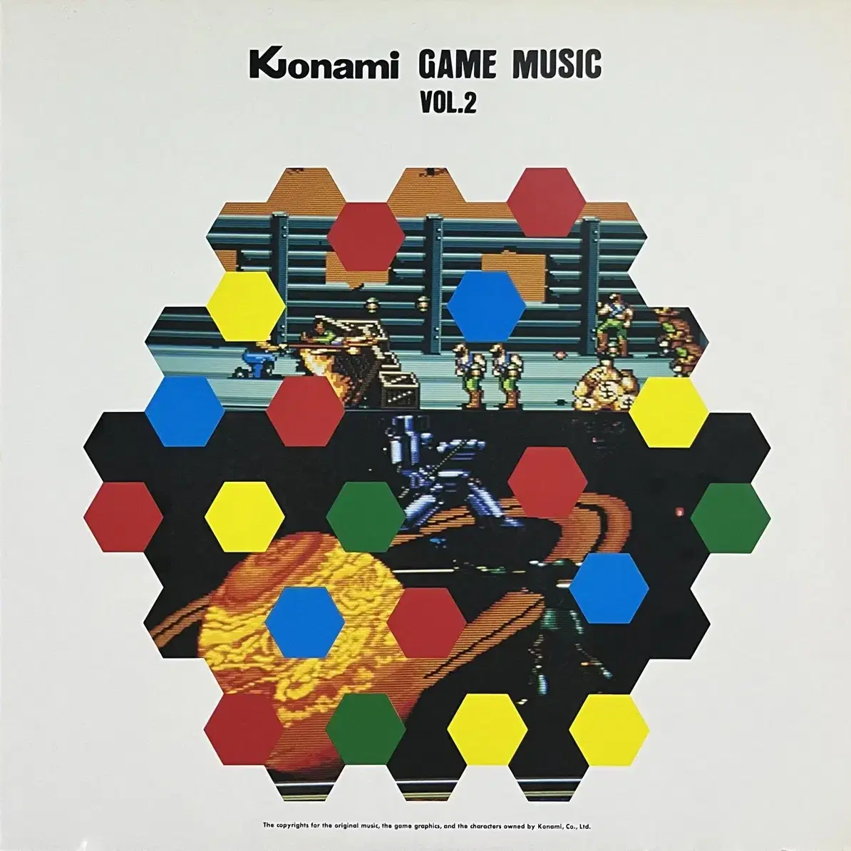 코나미 Konami Game Music Vol.2 lp