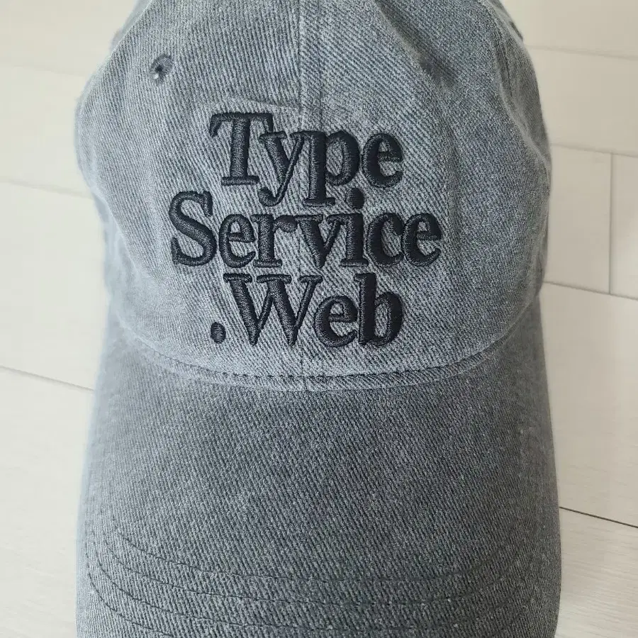 type service web 볼캡 타입서비스 모자 다크그레이