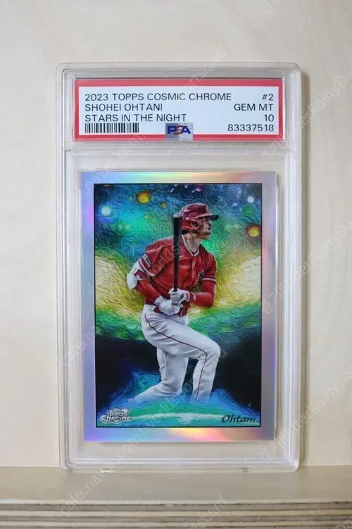 2023 Topps Cosmic Chrome PSA10 오타니 쇼헤이