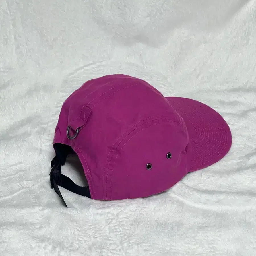 Supreme Waxed Cotton Camp Cap Magenta