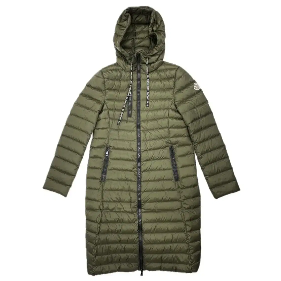 Moncler Moncler Suvette goose down long puffer jacket khaki 0